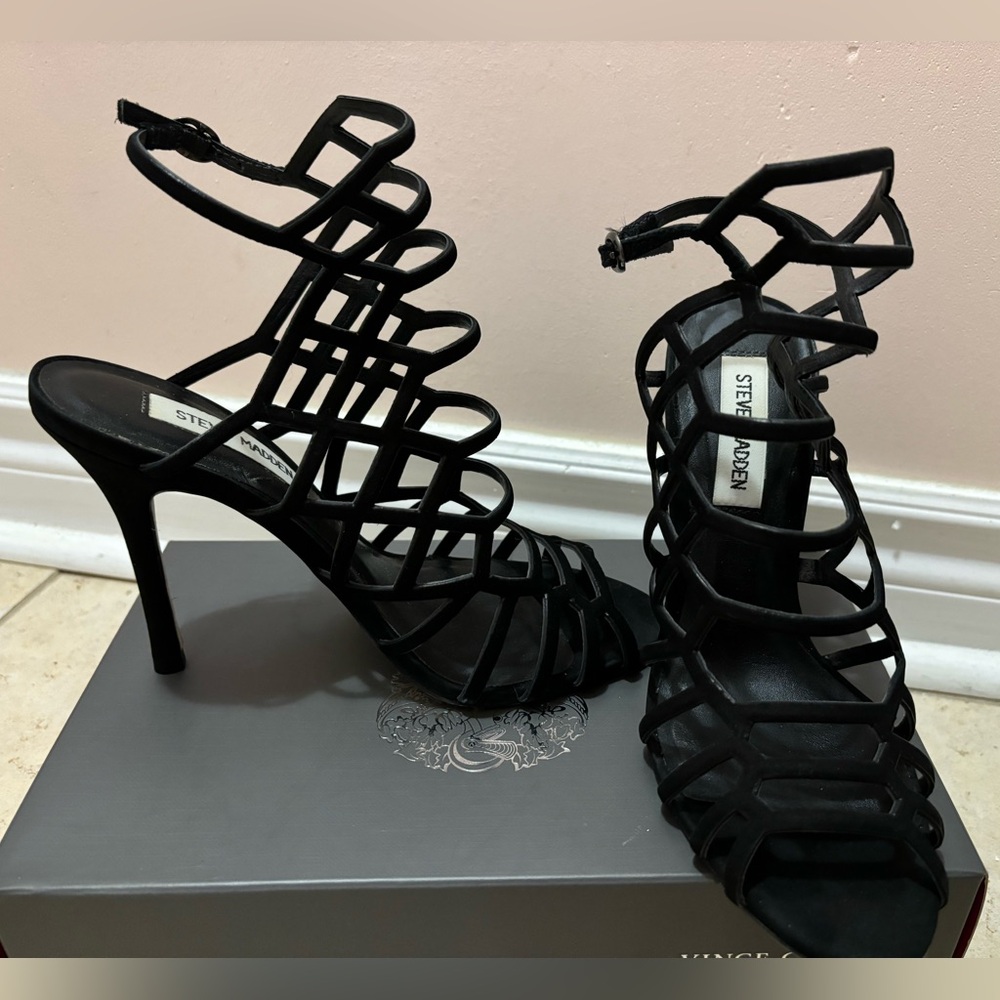 Steve Madden Black Heels
